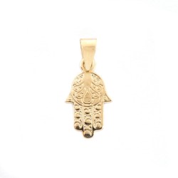 Pendentif main de fatma - Carador - En Or jaune