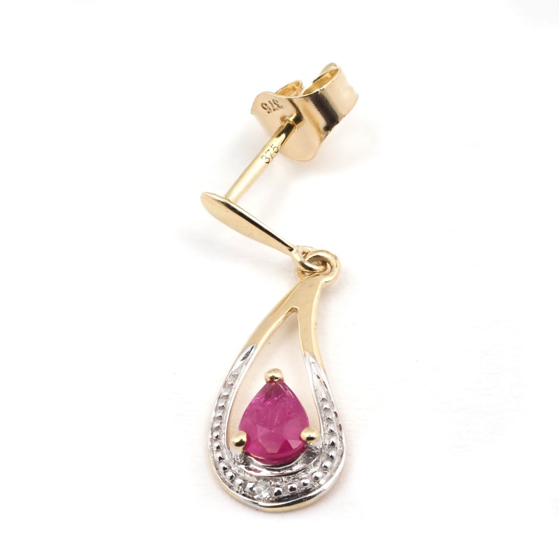 Boucles d'oreilles Femme - Carador - En or jaune