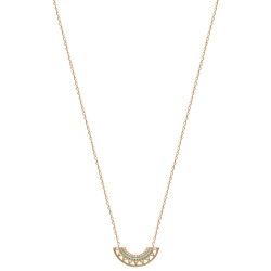 Collier Femme - Carador - Plaqué Or, motif éventail