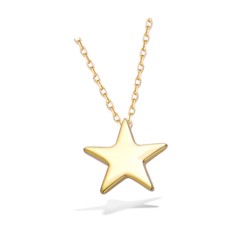 Collier Carador - Plaqué Or Femme - Etoile