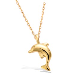 Collier Carador - Plaqué Or Femme - Dauphin