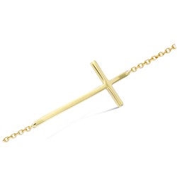 Bracelet Carador - Plaqué Or - Femme - Croix