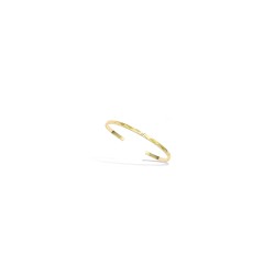 Bracelet Manchette fantaisie - Carador - Plaqué Or - Femme