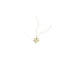 Collier Carador - Plaqué Or Femme - Cœur Arabesque