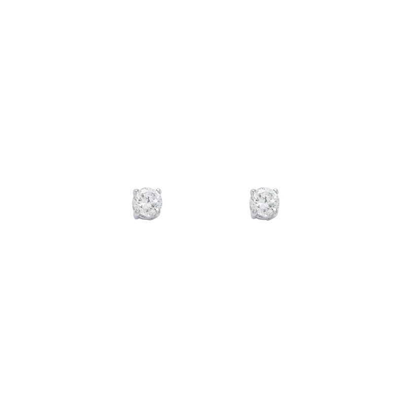 Boucles d'oreilles clous -  Carador - Plaqué or - Oxyde de ziconium
