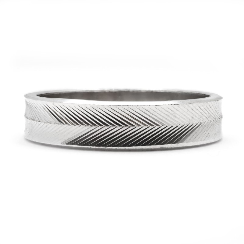 Bague femme Carador anneau ciselage épis argent 925/000