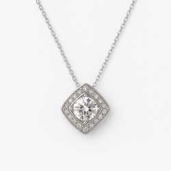 Collier Victoria Magdalena Femme - Argent et Oxydes de zirconium