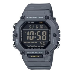 Montre Casio Digital - Résine Grise