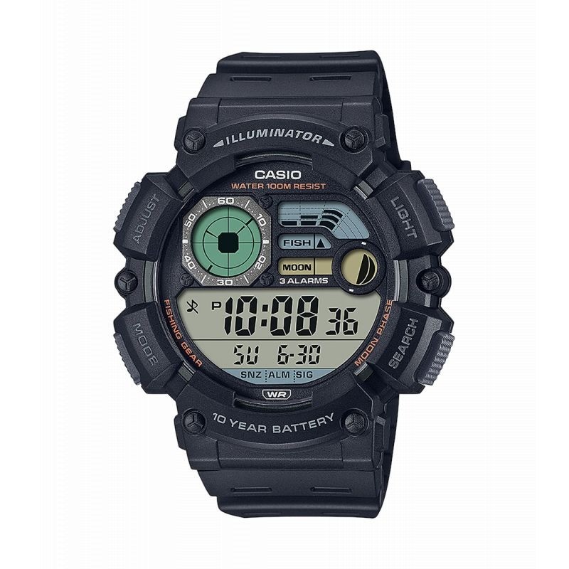 Montre Digitale Casio Résine Noire