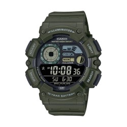 Montre Casio Digital - Résine Kaki