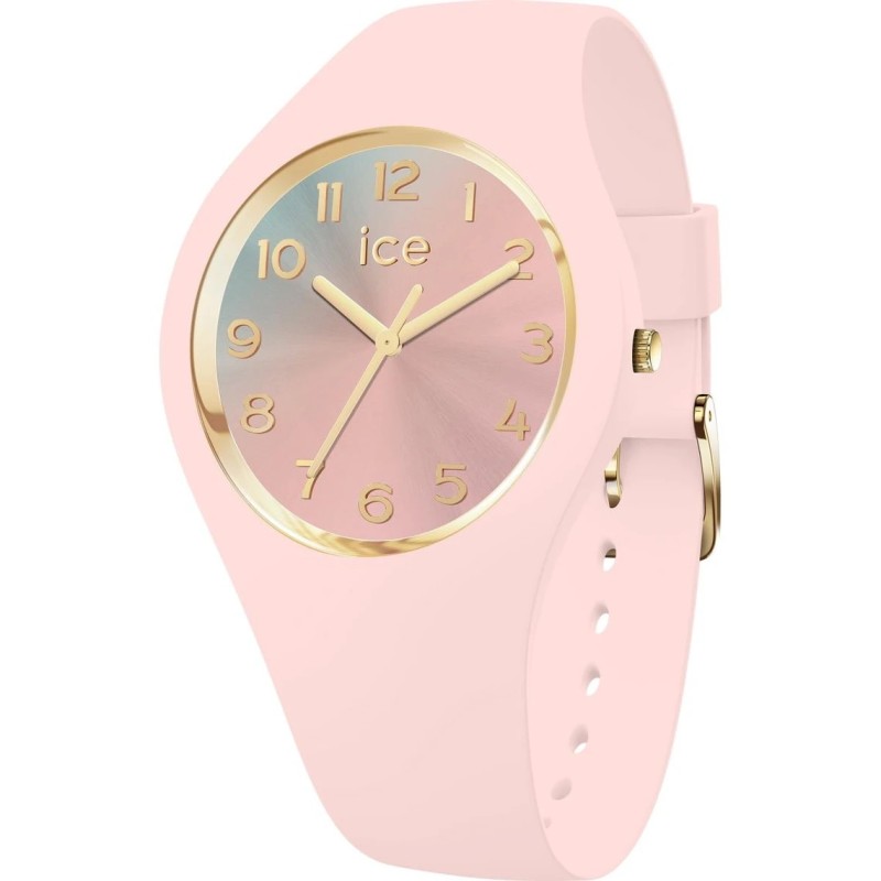 Montre Analogique Ice Watch Collection Ice Sunset Bracelet Silicone Rose Pastel
