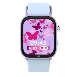 Montre connectée enfant ICE Watch en silicone bleu clair