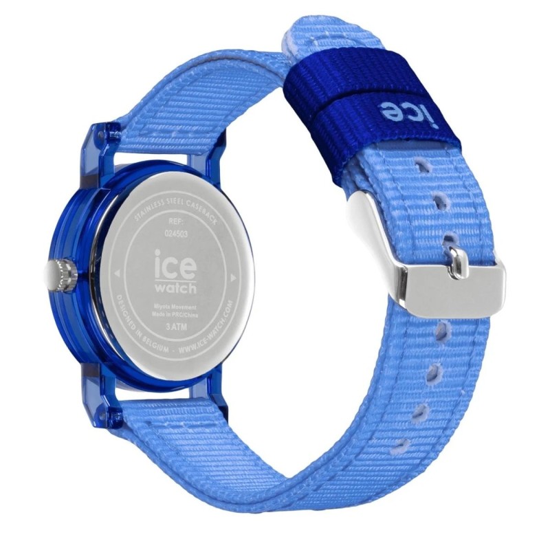 Montre Analogique Ice Watch Collection Learning Bracelet Nylon Bleu