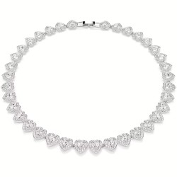 Collier Tennis Swarovski x Ariana Grande - Argenté Cristaux blancs