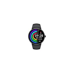Montre Connectée Homme Smarty Amoled Diamond - Silicone noir