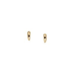Boucles d'Oreilles Femme Skagen Anja Pebble - Acier doré