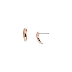 Boucles d'Oreilles Femme Skagen Anja Pebble - Acier doré rose