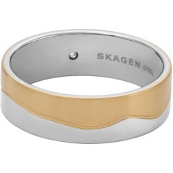 Bague Skagen Femme Kariana - Acier doré