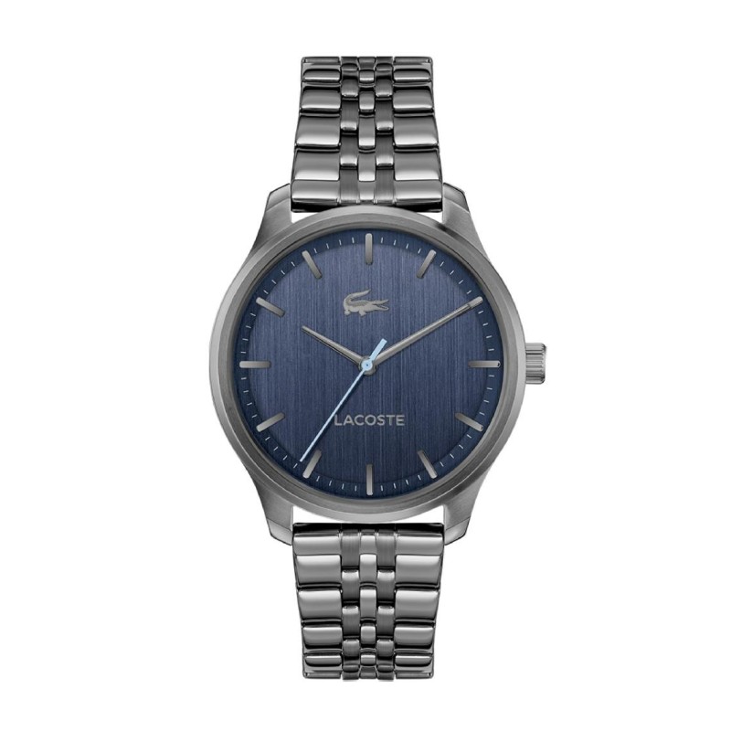 Montre Analogique Lacoste collection Lisbon bracelet acier argenté