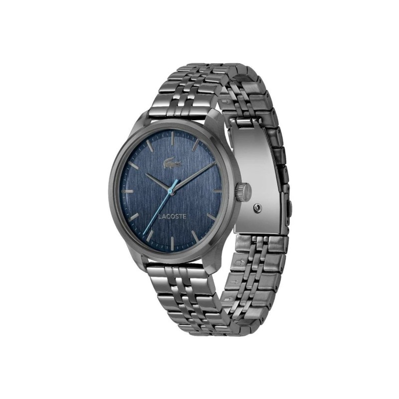 Montre Analogique Lacoste collection Lisbon bracelet acier argenté