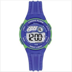 Montre Tekday Enfant - Silicone Bleu et Vert