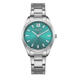 Montre Homme Lee Cooper - Acier Argenté Fon Bleu Ciel