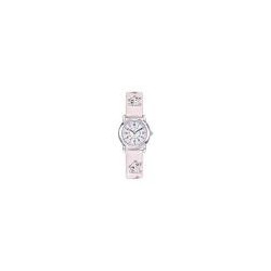 Montre Certus Junior - Bracelet Cuir Rose Chaton