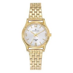 Montre Certus Femme en acier doré fond blanc