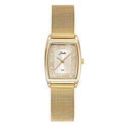 Montre Joalia femme acier milanais doré