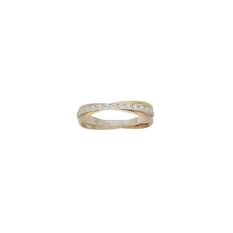 Alliance Trois Ors 750/000 - Légère Diamantée