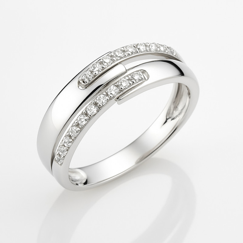 Carador - Bague OR 750/000 et Diamant