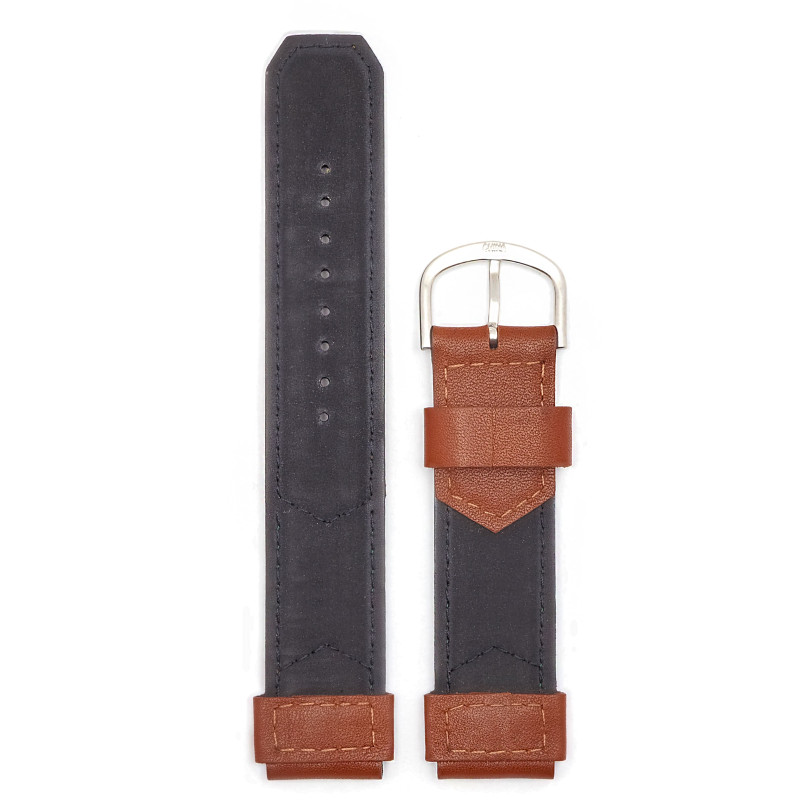 Bracelet Montre Casio Cuir Marron Vert