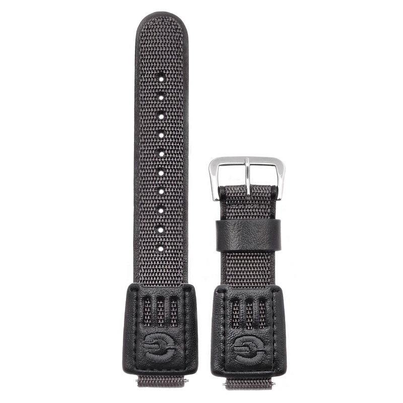 Bracelet Montre Casio Tissu Cuir noir
