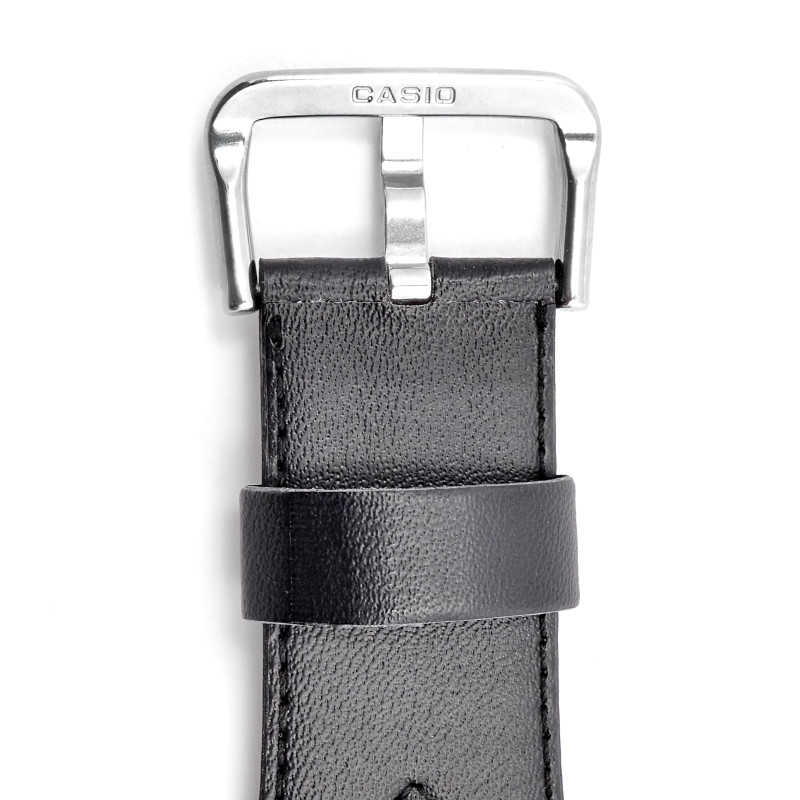 Bracelet Montre Casio Cuir Noir