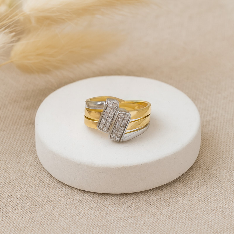Carador - Bague OR 750/000 et Diamant
