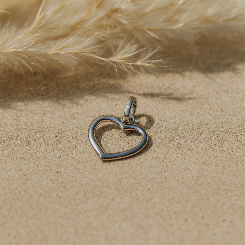 Pendentif Carador en Or Blanc 750/000