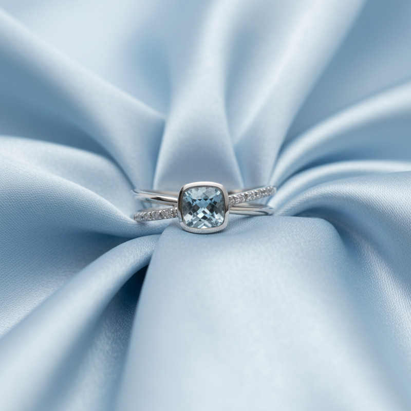 Bague Femme OR 750/000 Diamant