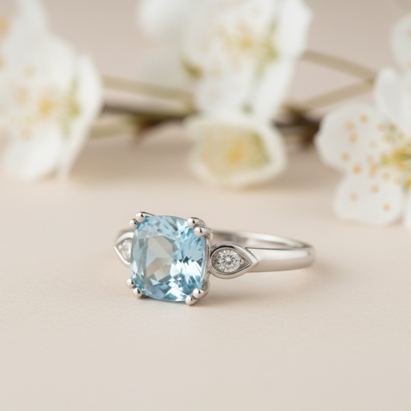 Bague Femme Diamant et Or 750