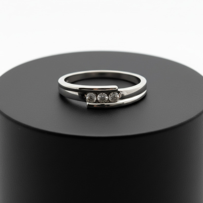 BAGUE TRILOGIE DIAMANT 0 05CTS G-P1