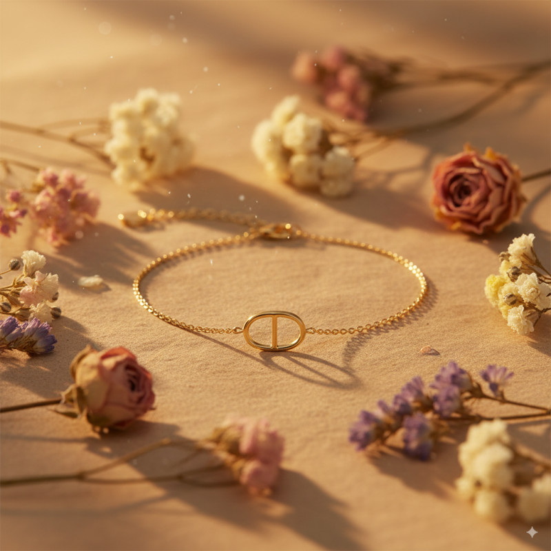 Bracelet Carador - Plaqué Or - Femme