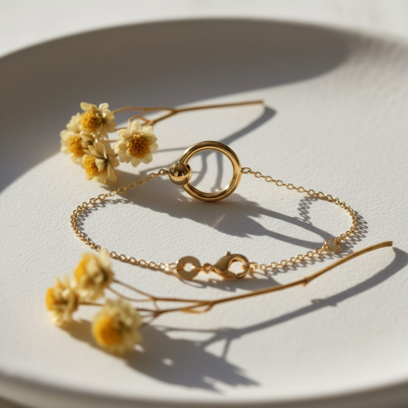 Bracelet Femme - Carador - Plaqué Or