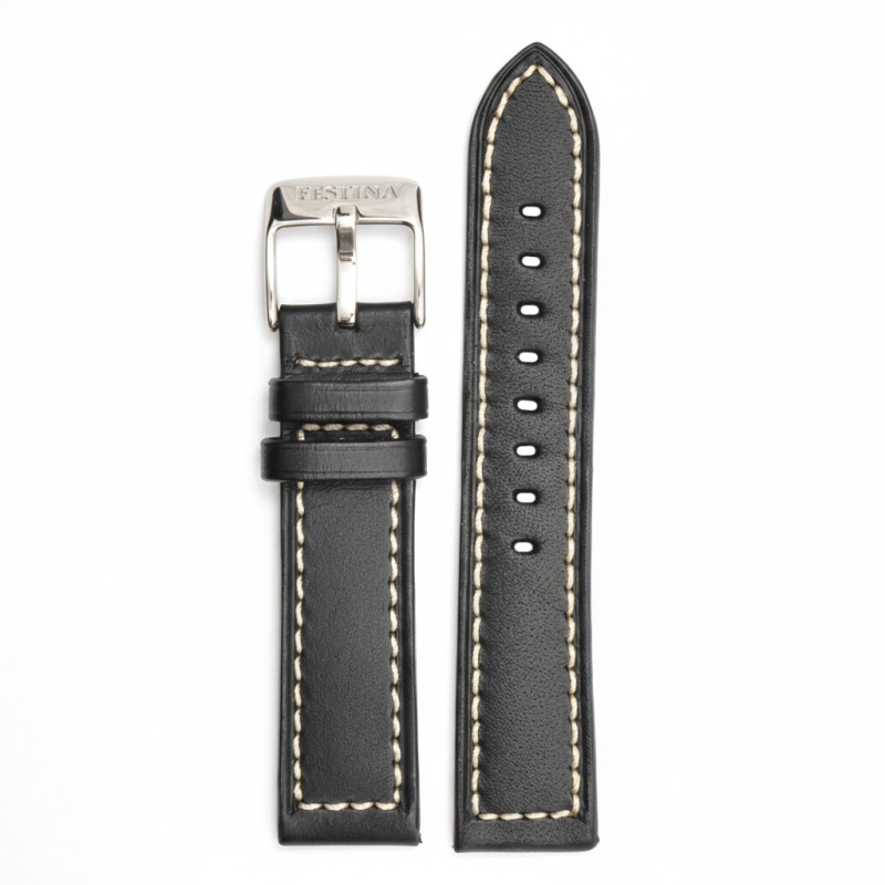 Bracelet de montre Festina cuir noir