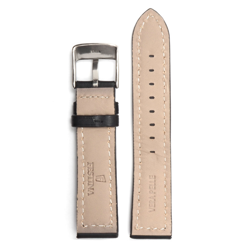 Bracelet de montre Festina cuir noir