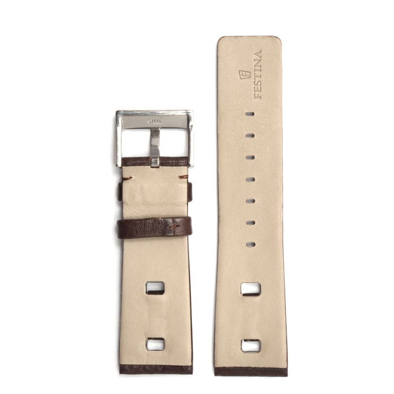 Bracelet de montre Festina cuir marron