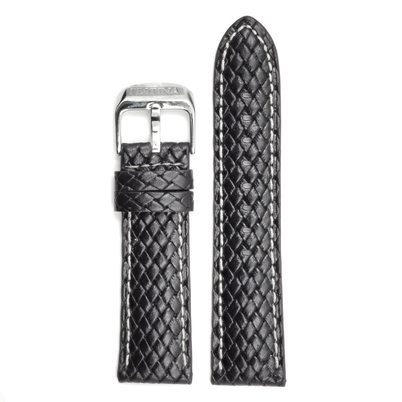 Bracelet de montre Festina cuir noir