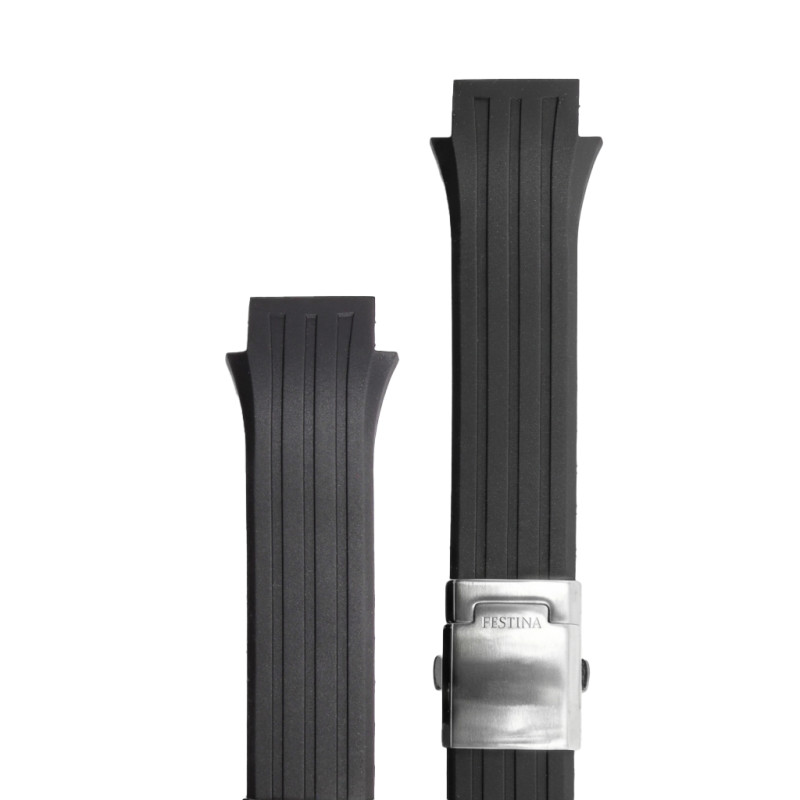 Bracelet de montre Festina silicone noir