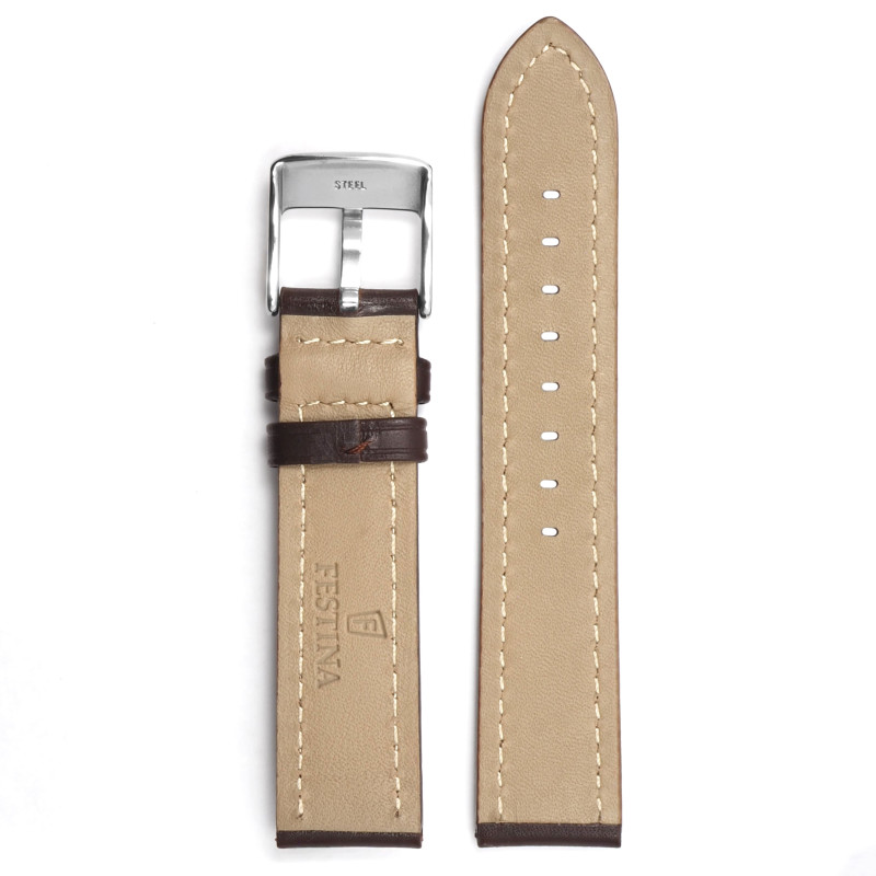 Bracelet de montre Festina cuir marron