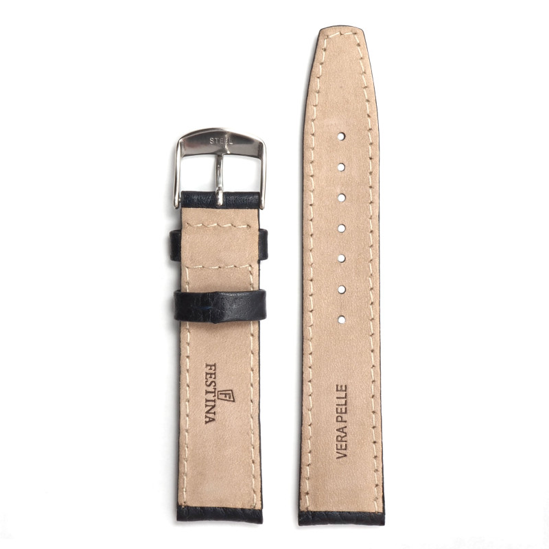 Bracelet de montre Festina cuir noir