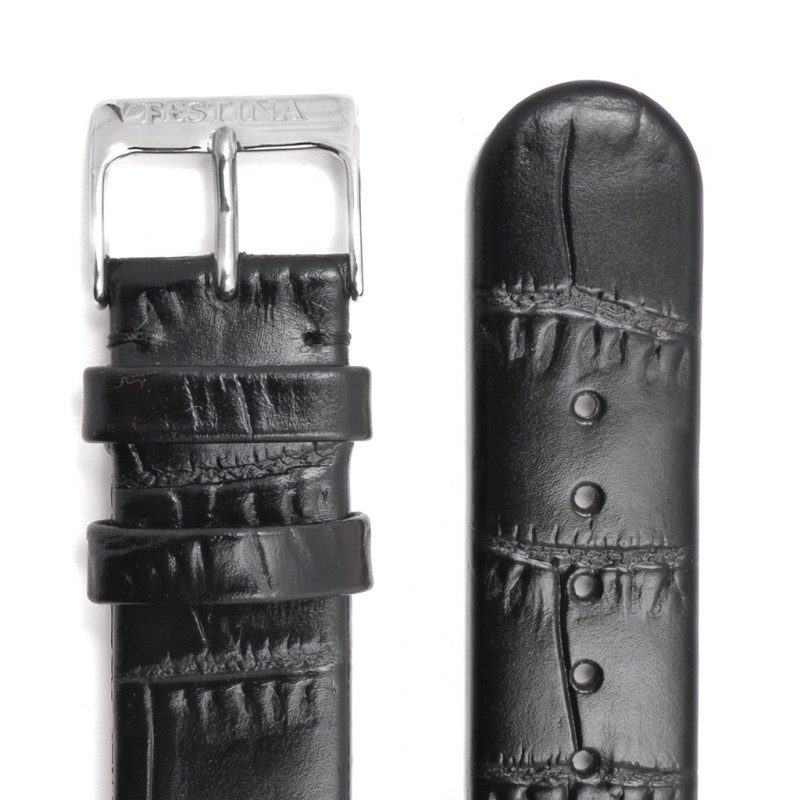 Bracelet de montre Festina cuir noir