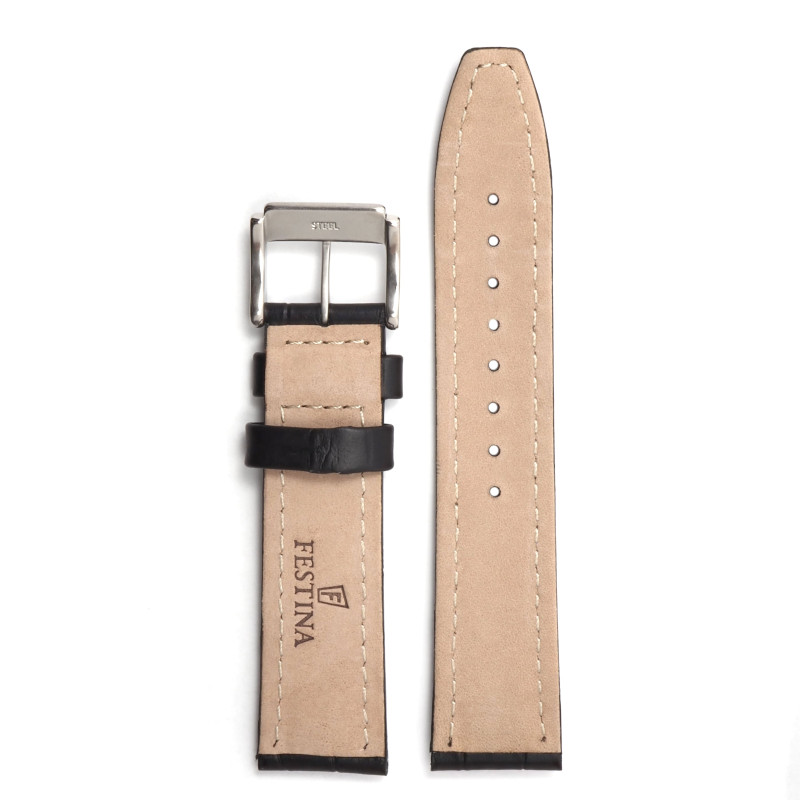 Bracelet de montre Festina cuir noir